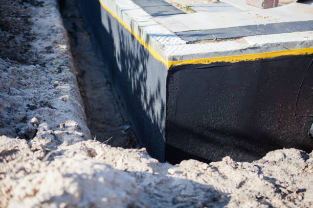 Residential Vapor Barrier Installation installation at a Dowagiac, MI home by SJ Waterproofing Pros