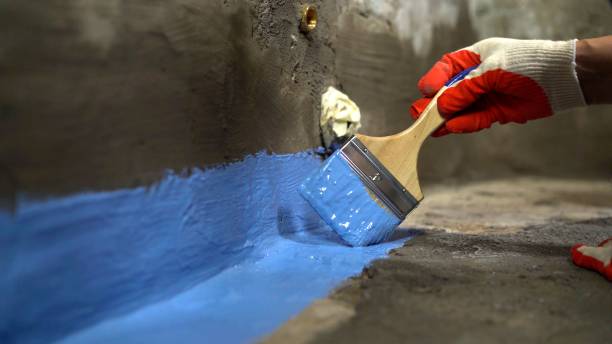 Commercial Vapor Barrier Installation project at a Dowagiac, MI business property by SJ Waterproofing Pros